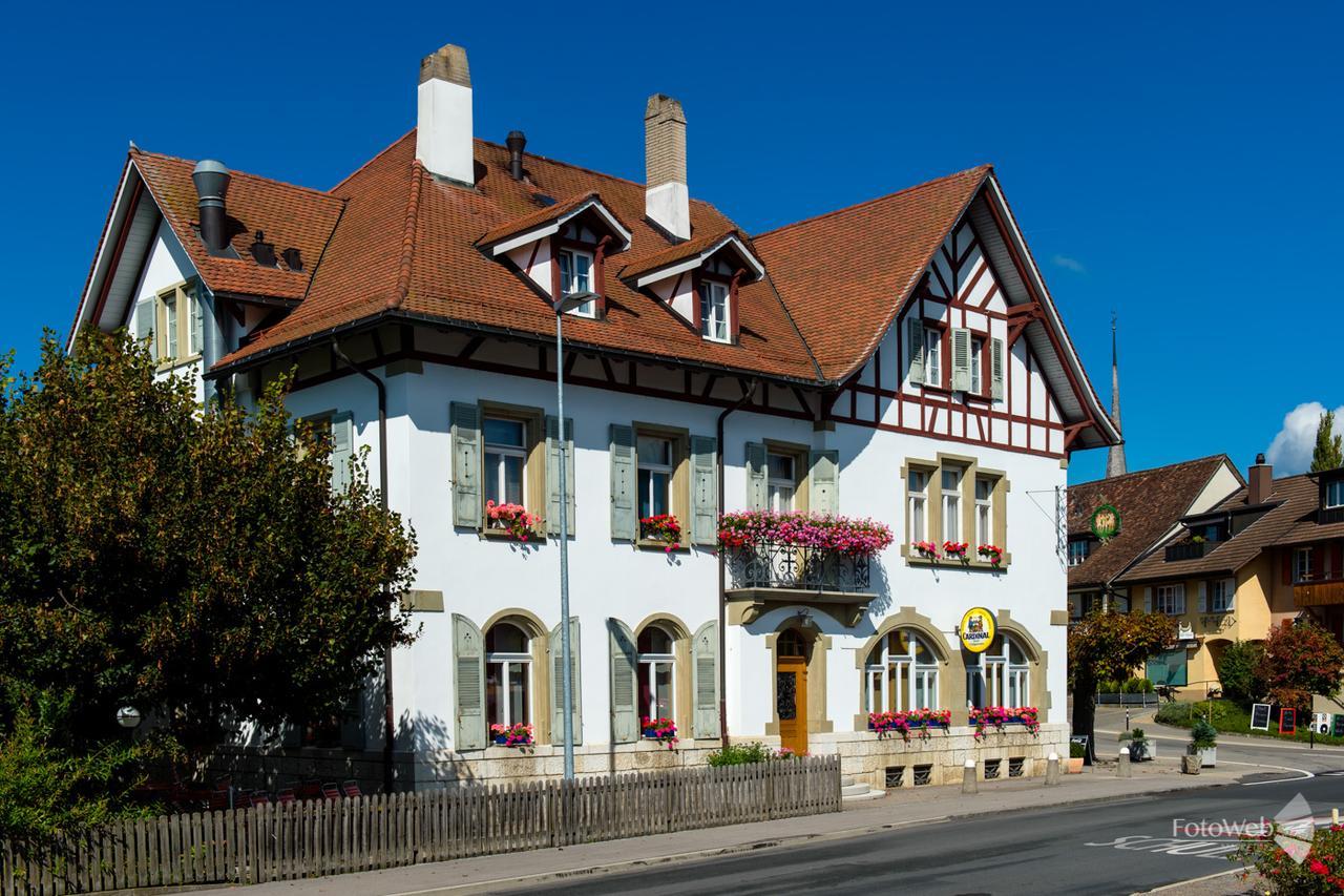 Gasthof Drei Eidgenossen Bosingen Esterno foto